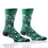 Yo Sox men's crew socks golf design