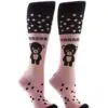 Yo Sox Teddy Bear design Women's novelty knee-high socks