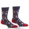 Yo Sox men's crew socks dogs and beer design