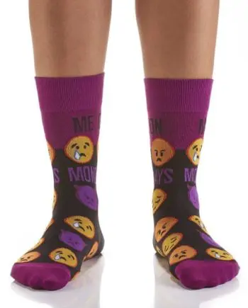 Yo Sox women's crew socks monday mornings design