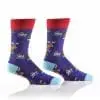 Yo Sox men's crew socks Canadiana Design