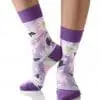 Yo Sox women's crew socks He Loves Me design