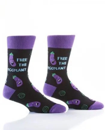 Yo Sox men's crew sock protestin' produce