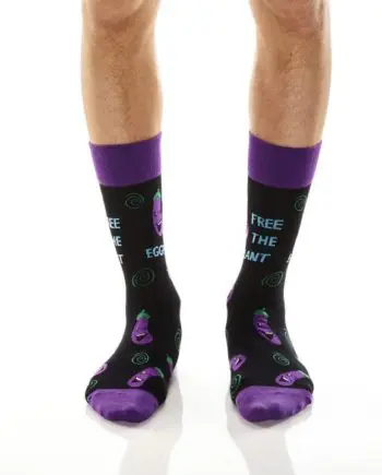 Yo Sox men's crew sock protestin' produce