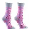 Yo Sox Women's crew socks doctor design