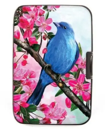 Blue Bird RFID Wallet by Monarque