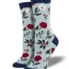 Socksmith chipmunk cheeks women;s novelty crew socks