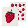 Strawberry design The Amazing Swedish Dishcloths