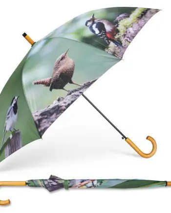 Multi-birds on panels umbrella