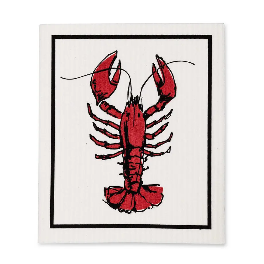 lobster amazing Swedish dishcloths