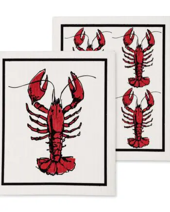 lobster amazing Swedish dishcloths