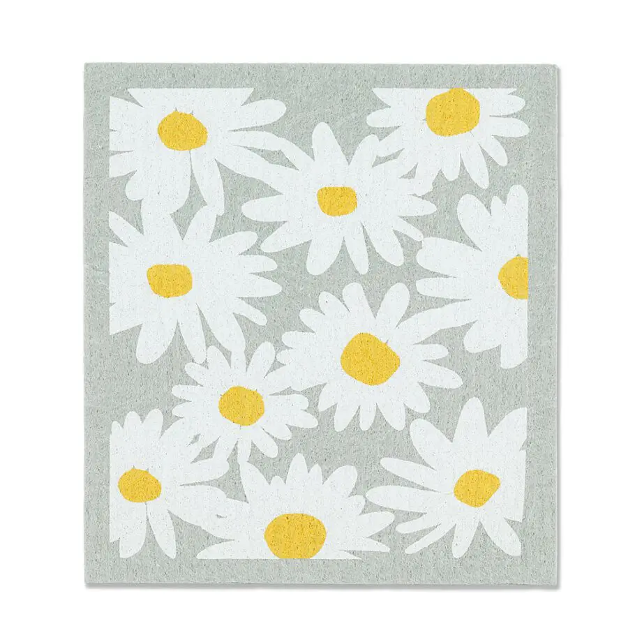 Daisies & Stripes Amazing Swedish Dishcloths