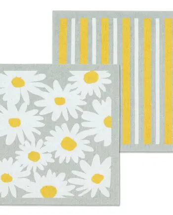 Daisies & Stripes Amazing Swedish Dishcloths