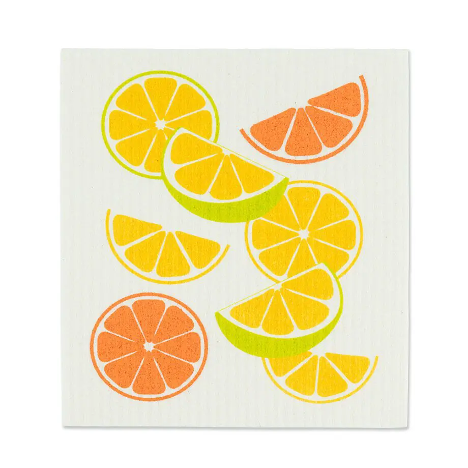 Citrus Amazing Swedish Dishcloths