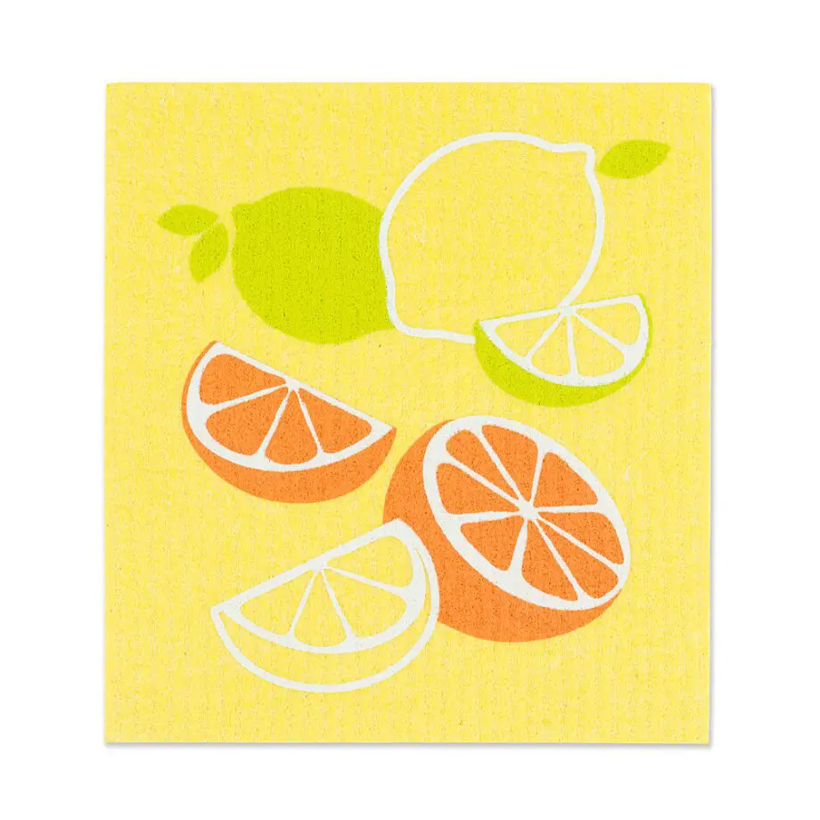 Citrus Amazing Swedish Dishcloths