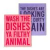 Funny Text Amazing Swedish Dishcloths