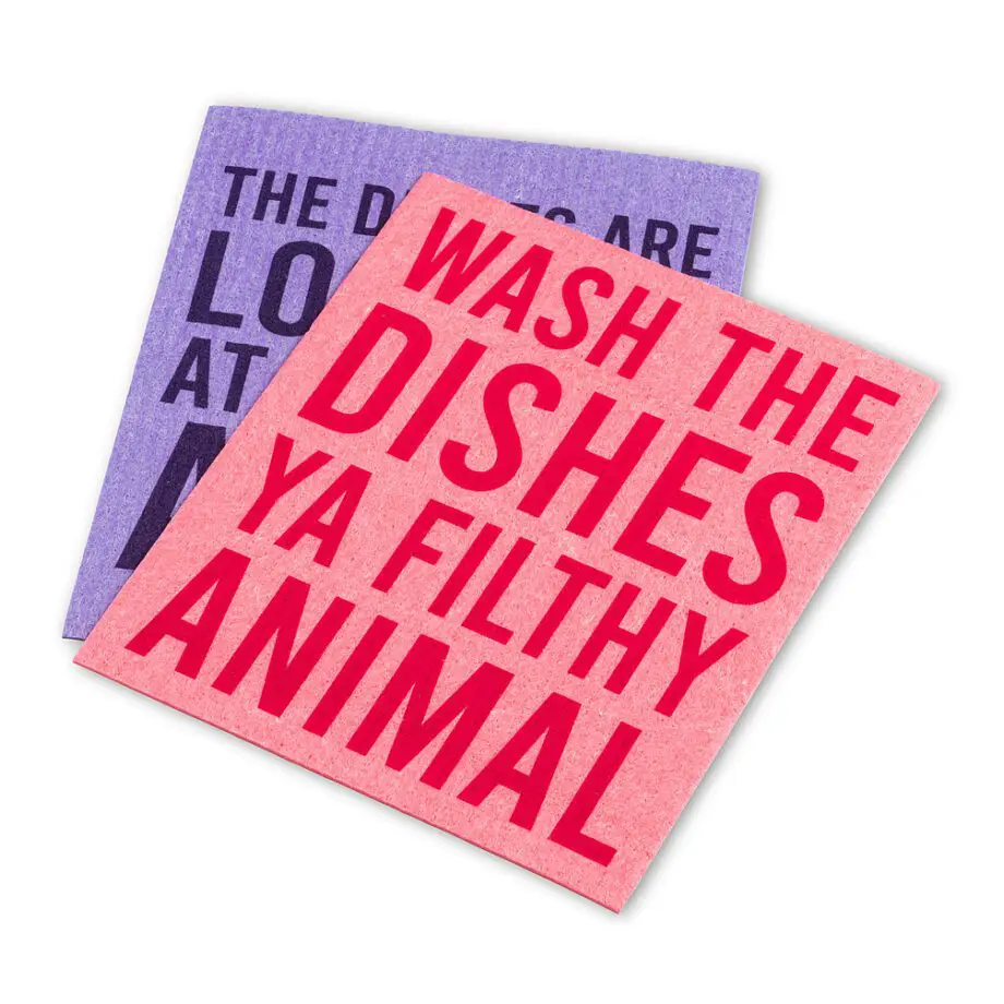 Funny Text Amazing Swedish Dishcloths