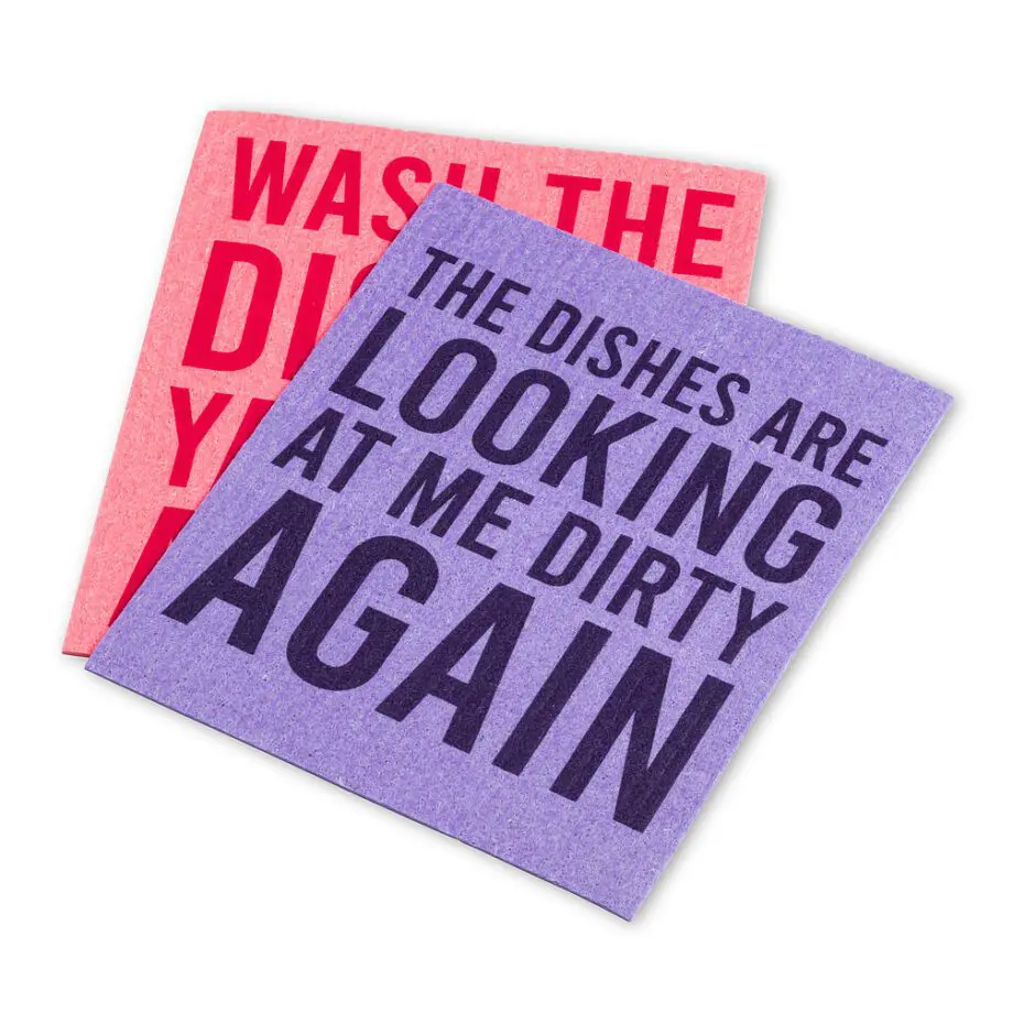 Funny Text Amazing Swedish Dishcloths