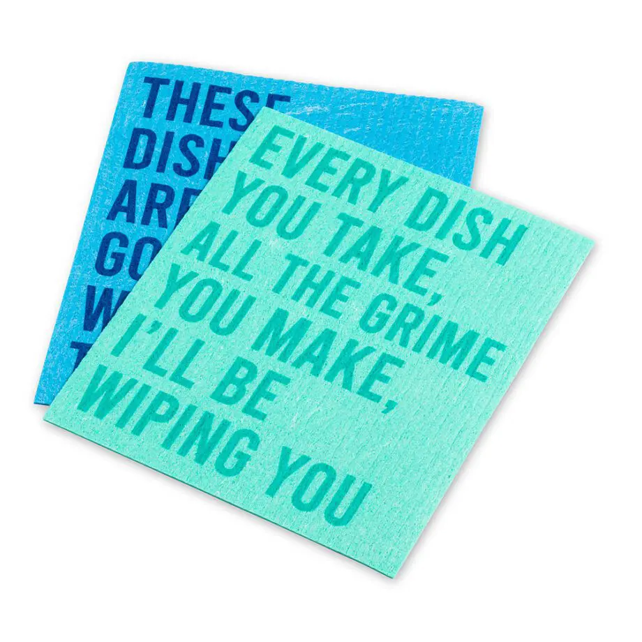 Funny Text Amazing Swedish Dishcloths