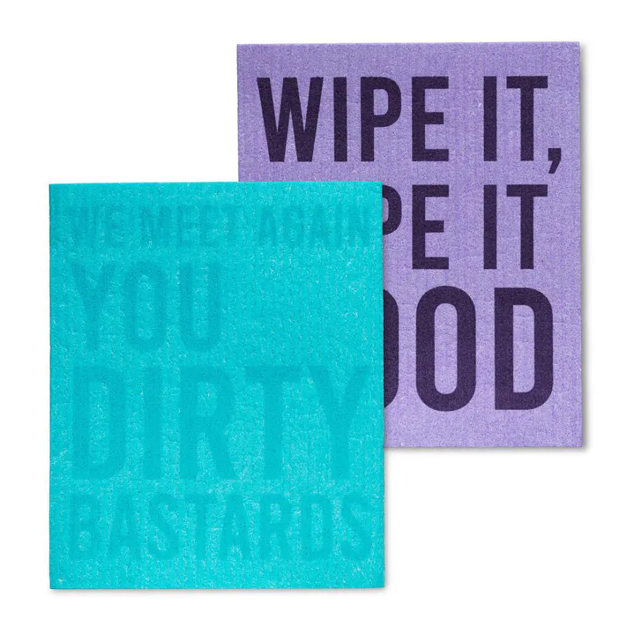 Funny Text Amazing Swedish Dishcloths