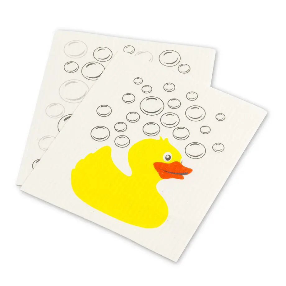 Rubber Ducky Amazing Swedish Dishcloths