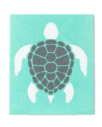 Sea Turtles design Amazing Swedish Dishcloths