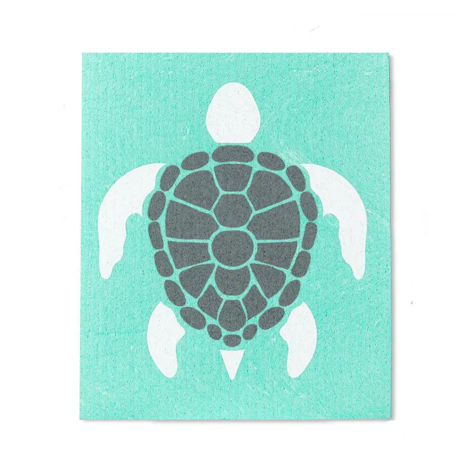 Sea Turtles design Amazing Swedish Dishcloths