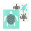 Sea turtles design Amazing Swedish Dishcloths