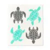 Sea turtles design Amazing Swedish Dishcloths