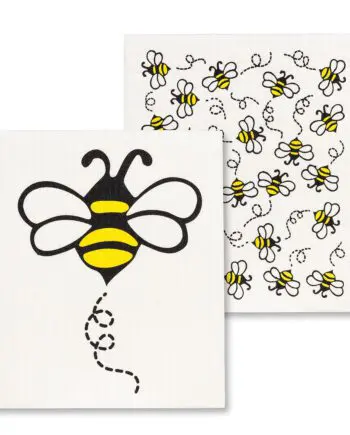 Allover Bees Amazing Swedish Dishcloths