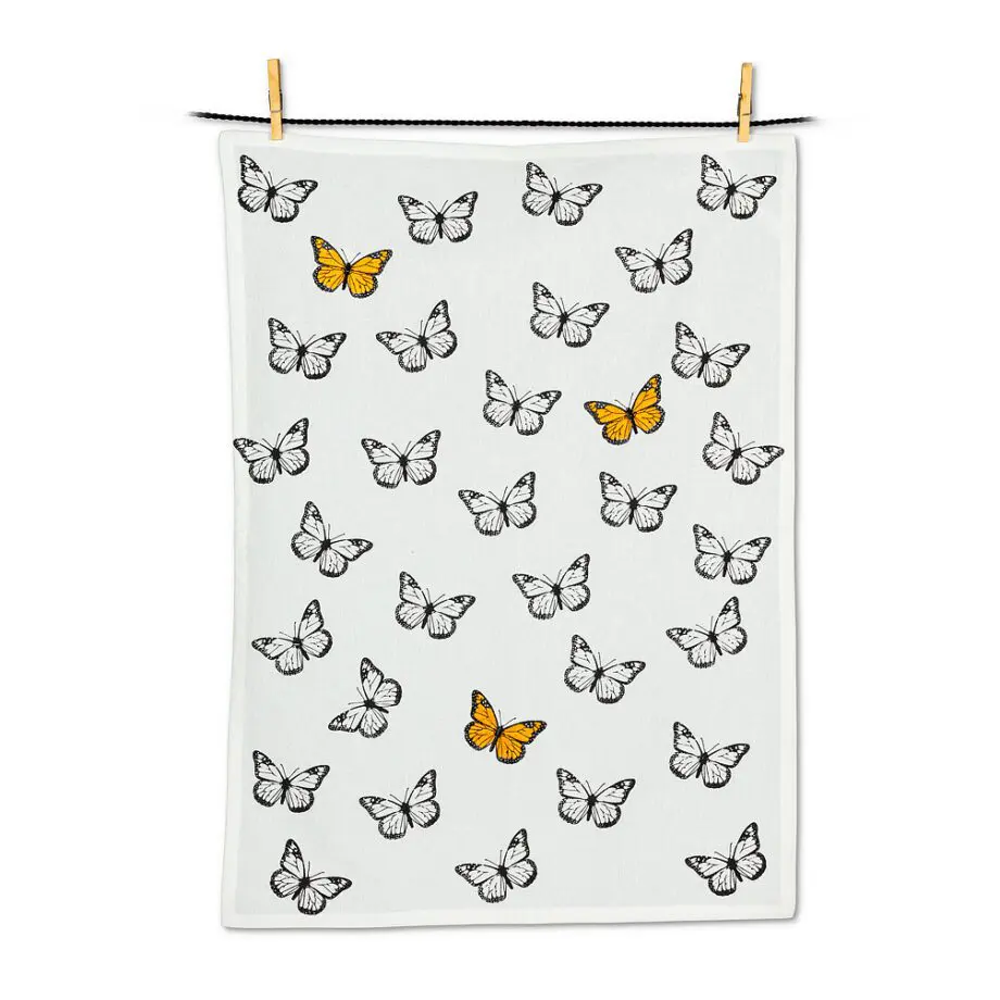 Monarch design Cotton tea towel