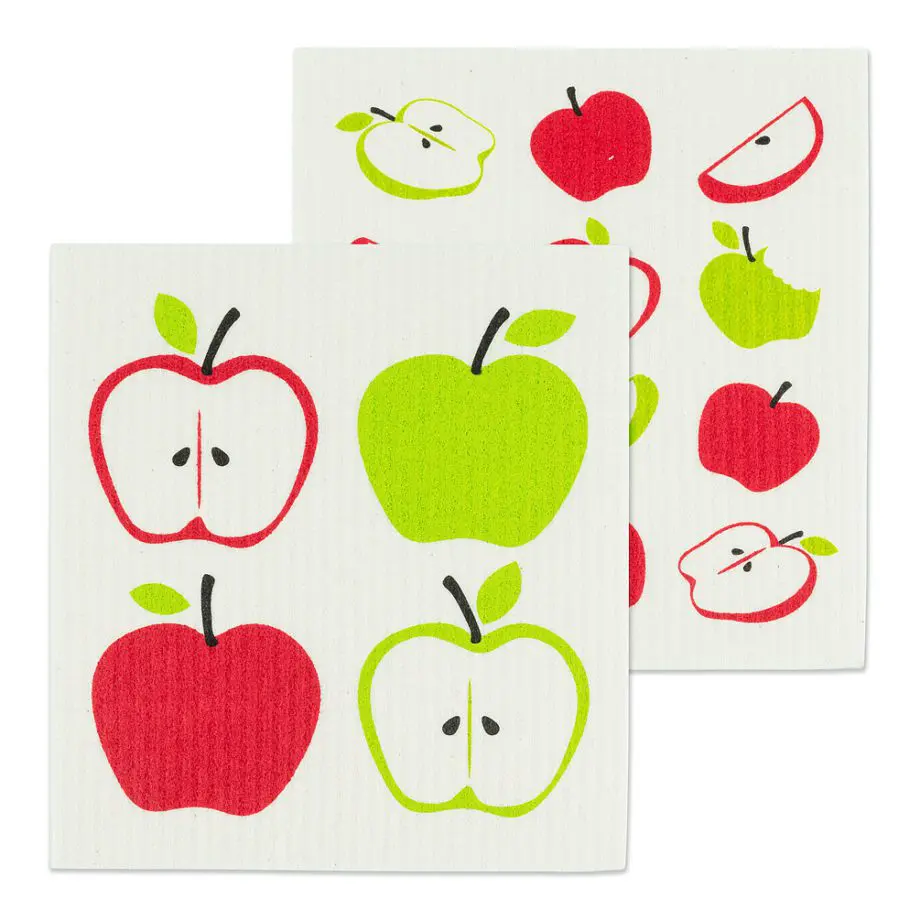 Apples Amazing Swedish Dishcloth - Set of 2