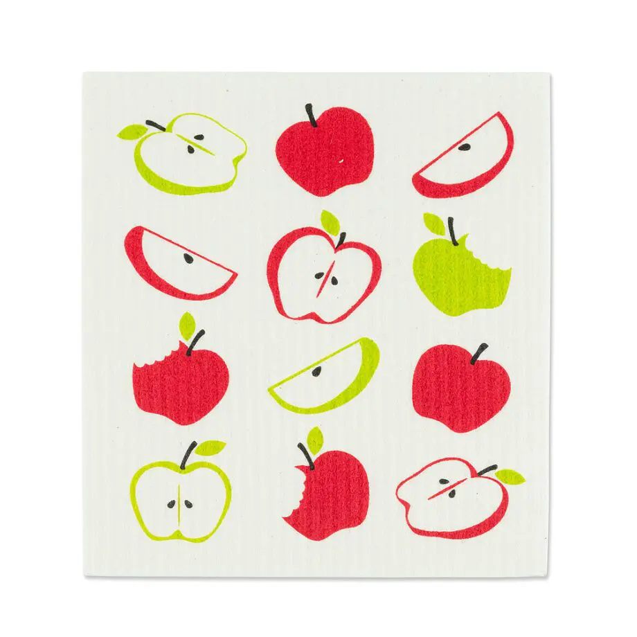 Apples Amazing Swedish Dishcloth - Set of 2 - Image 3