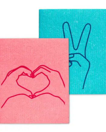 Peace & Love Design Amazing Swedish Dishcloths