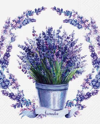 Soft Lavender luncheon napkins