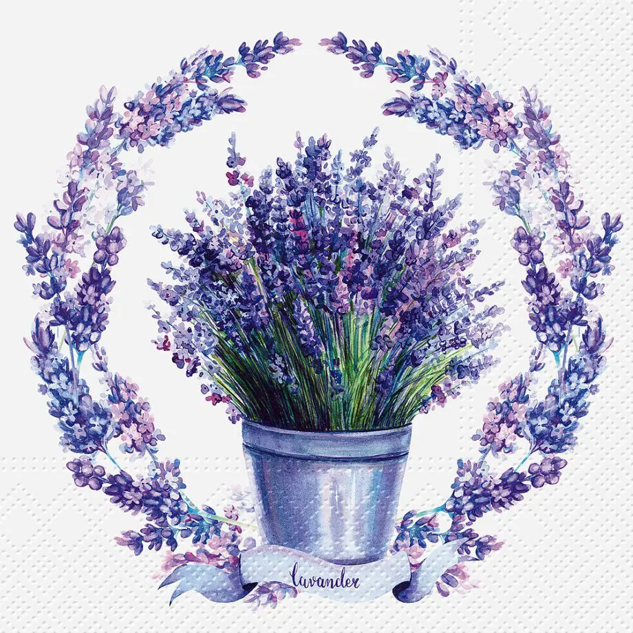 Soft Lavender luncheon napkins