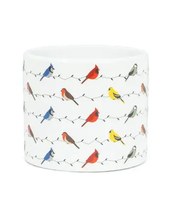 Multi-bird planter small 11.5 cm (4.5") diameter