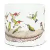 Hummingbird planter large 16.5 cm (6.5") diameter