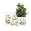 Hummingbird planter large 16.5 cm (6.5") diameter