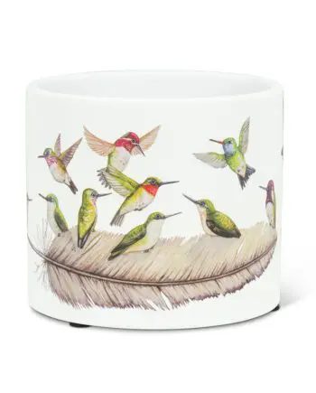 Hummingbird planter large 11.5 cm (4.5") diameter