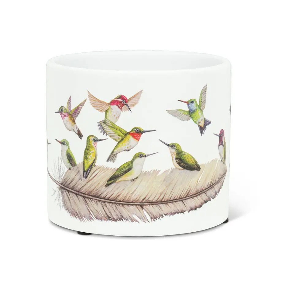 Hummingbird planter large 11.5 cm (4.5") diameter