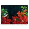 Birds in Poinsettia Placemat