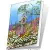 Birdhouse 3D Gift Card & bookmark