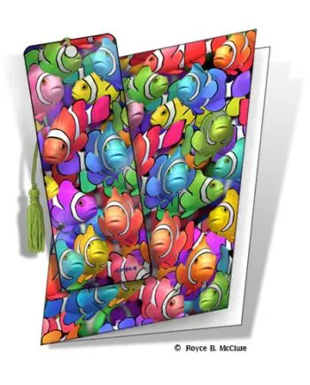 Clown School (clownfish) 3D Gift Card