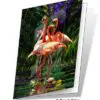 Flamingos 3 D Gift Card