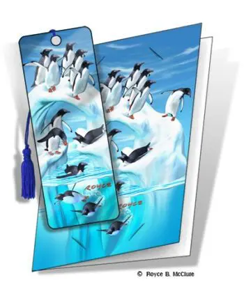 Iceberg (Penguins) 3D Gift Cards