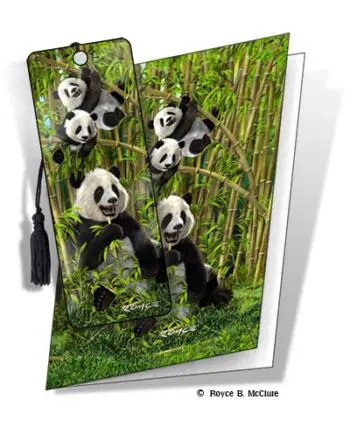 Panda Family 3D Gift Card