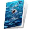 Wish You Were Here (Sharks) 3D Gift Card