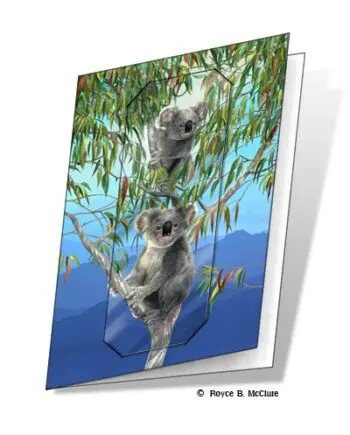 Koalas 3D Gift Card