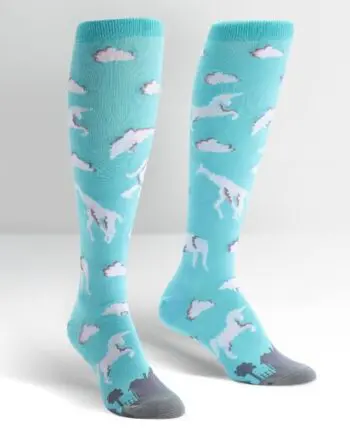 What Do You See Women's novelty knee high socks